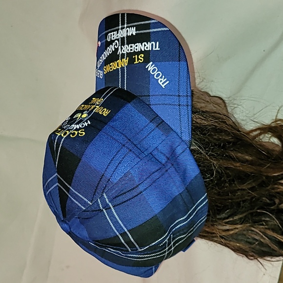 Made in Scotland. Scotland Home of Golf. Velcro strap.  One size fits most. - Picture 7 of 11